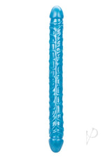 Size Queen Dildo - 17in - Blue