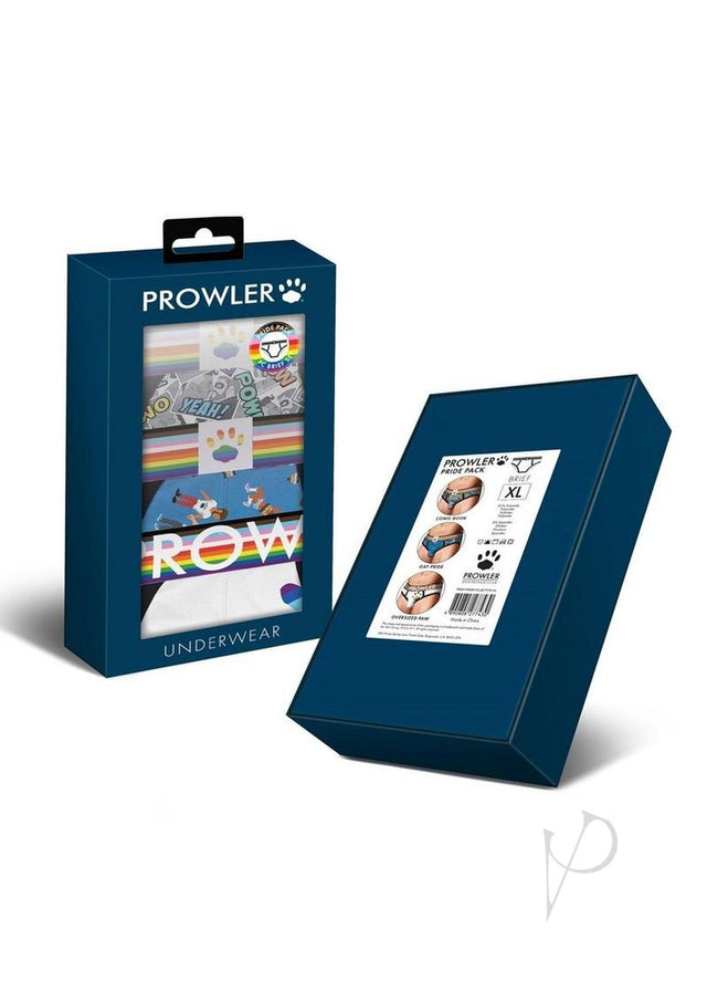 Prowler Pride Brief Collection (3 Pack) - XLarge - Multicolor