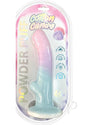 Cotton Candy Powder Puff Mini Dildo - Multi-Color