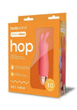 Bodywand Mini Vibes Hop Rechargeable Silicone Clitoral Stimulator - Orange