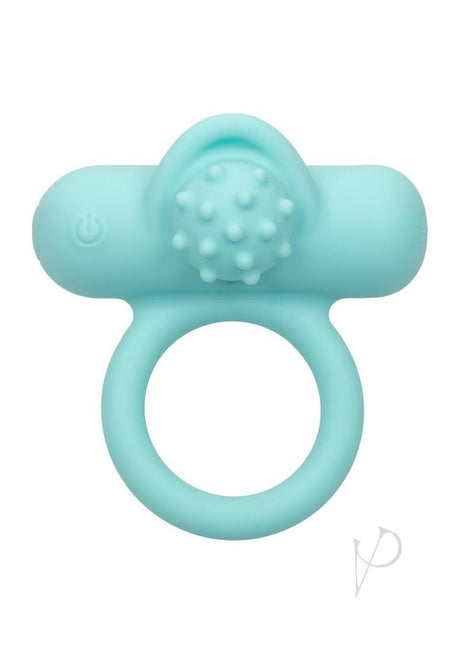 Couple`s Enhancers Silicone Rechargeable Nubby Lover`s Delight - Teal