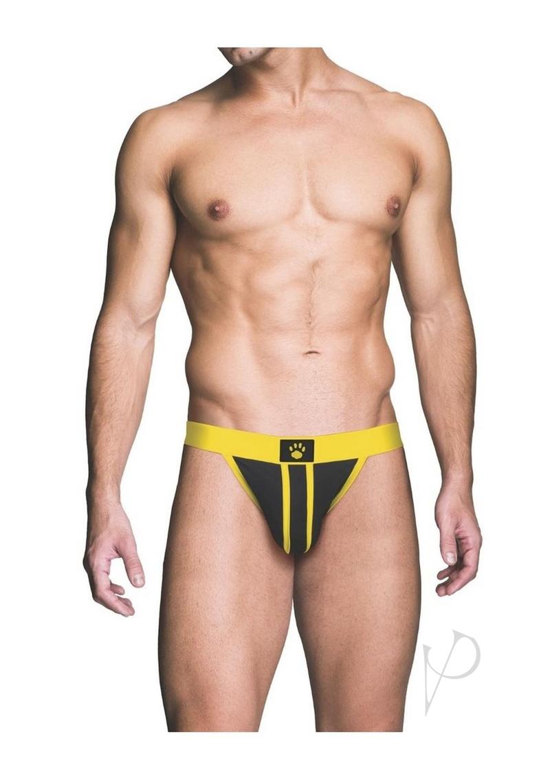 Prowler RED Ass-Less Jock - XL - Yellow/Black