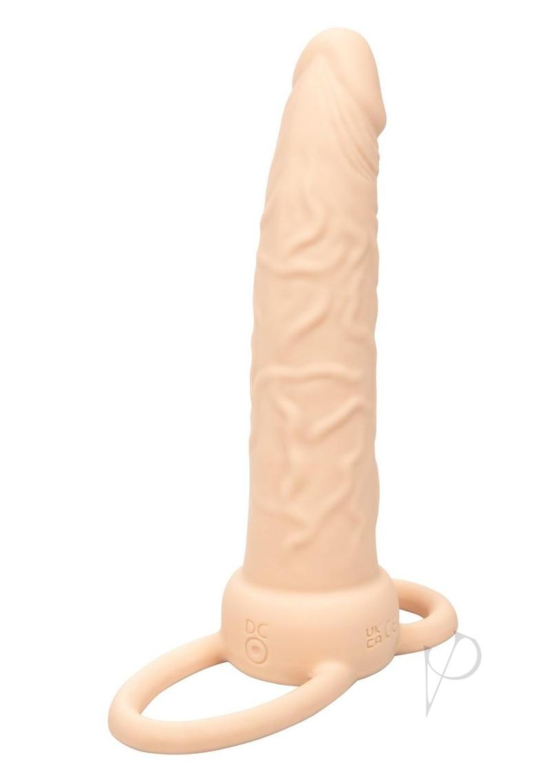 Performance Maxx Rechargeable Silicone Dual Penetrator - Vanilla