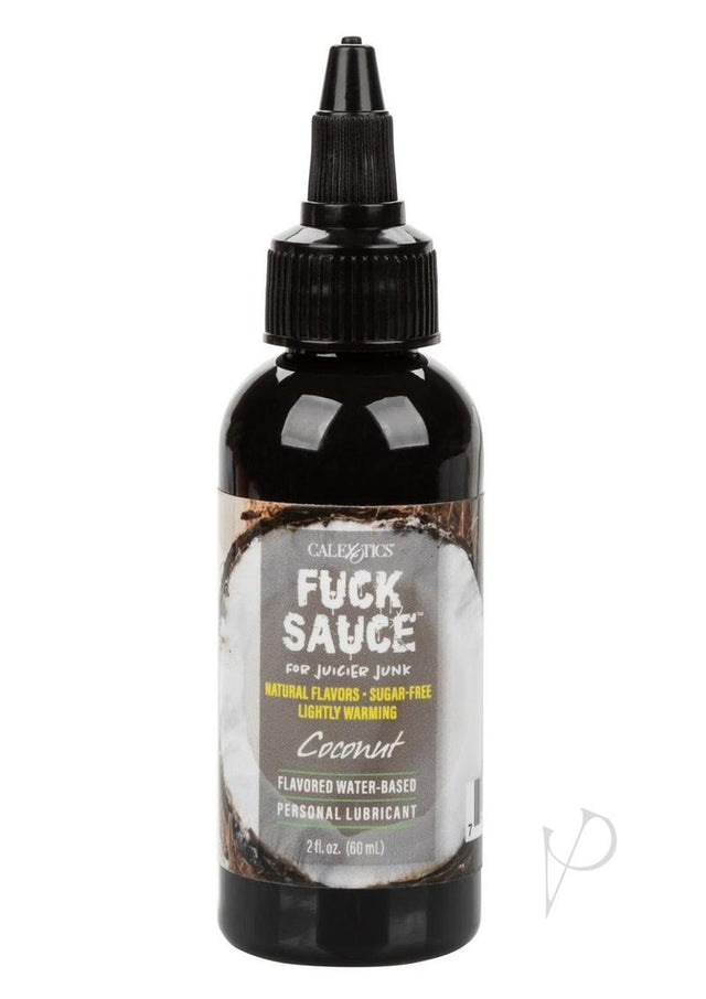 Fuck Sauce Flavored Water Based Personal Lubricant Coconut 2oz