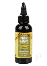 Fuck Sauce Flavored Water Based Personal Lubricant Pineapple 2oz