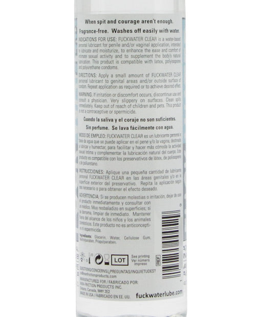 Fuck Water Clear H2O 2oz