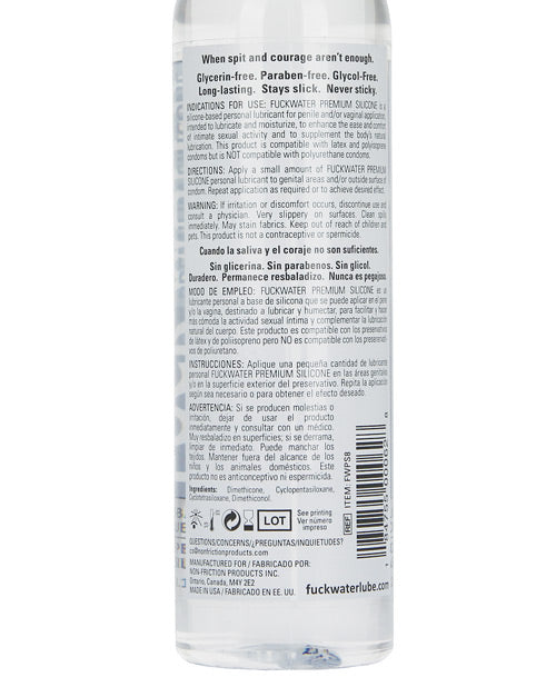 Fuck Water Silicone 8oz