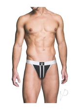 Prowler RED Ass-Less Jock - Small - White/Black