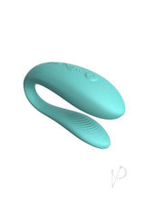 We-Vibe Sync Lite App Control Rechargeable Silicone Couples Vibrator - Aqua