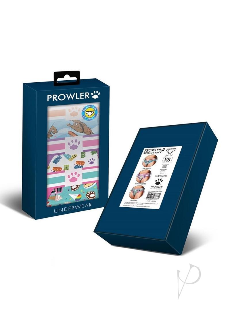 Prowler Summer Brief Collection (3 Pack) - XSmall - Multicolor