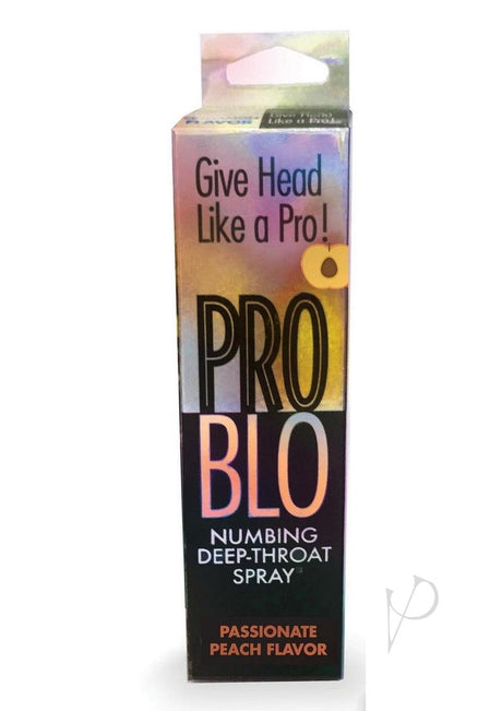 ProBlo Numbing Deep-Throat Spray 1oz - Peach