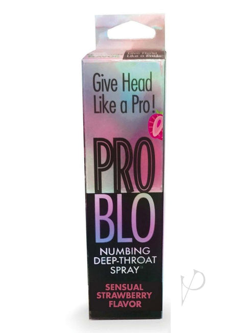 ProBlo Numbing Deep-Throat Spray 1oz - Strawberry