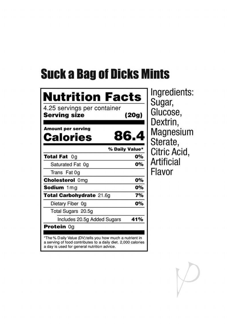 Suck A Bag of Minty Dicks 3oz