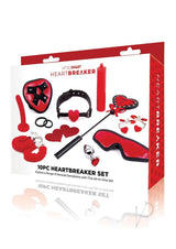 Whipsmart Heartbreaker Set (10 Piece) - Red/Black