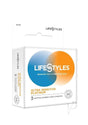 Lifestyles Ultra Sensitive Platinum Lubricated Latex Condoms 3-Pack