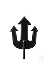 Rouge Devil Leather Riding Crop - Black