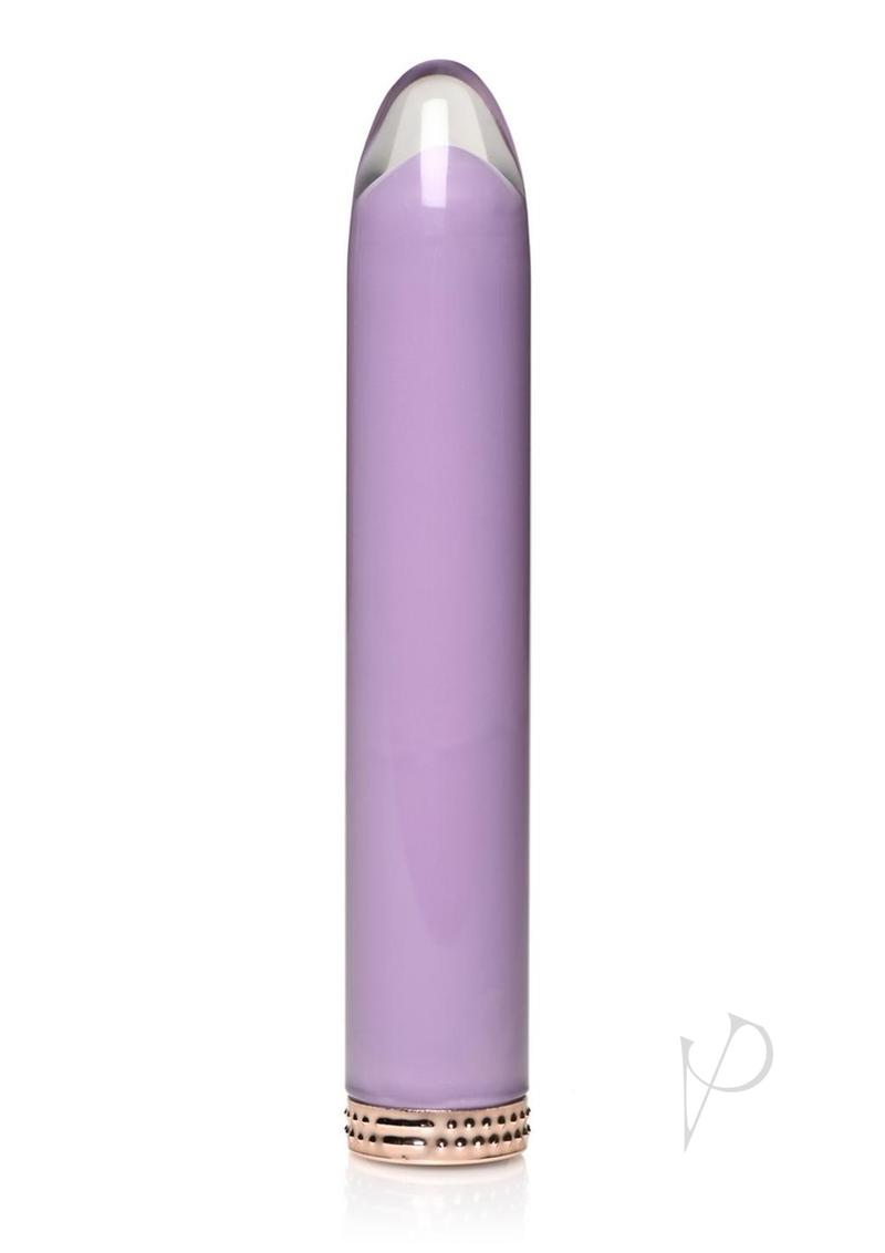 Prisms 10X Mini Vibrating Rechargeable Glass Bullet - Lilac