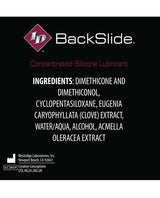 ID BackSlide Silicone Anal Lubricant 2.2oz