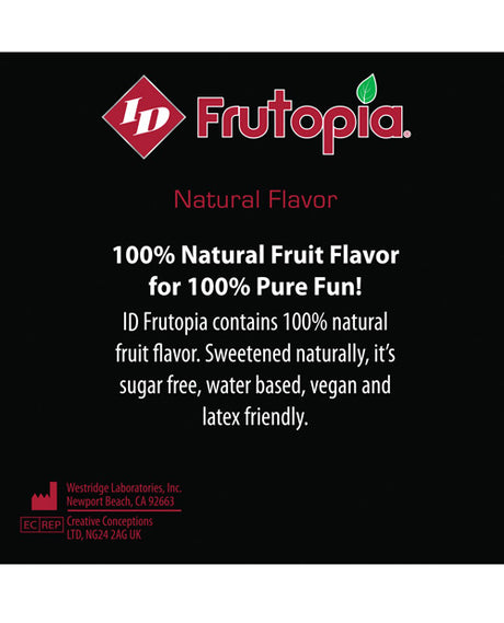 ID Frutopia Water Based Flavored Lubricant Cherry 3.4oz