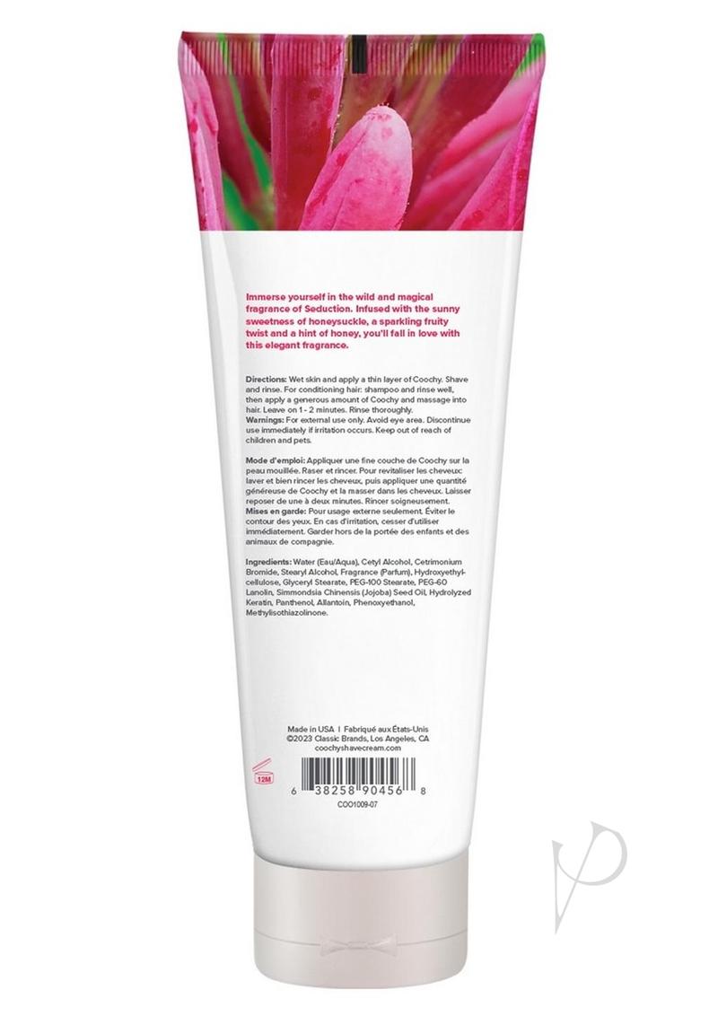 Coochy Shave Cream Seduction Honeysuckle/Citrus 7.2oz