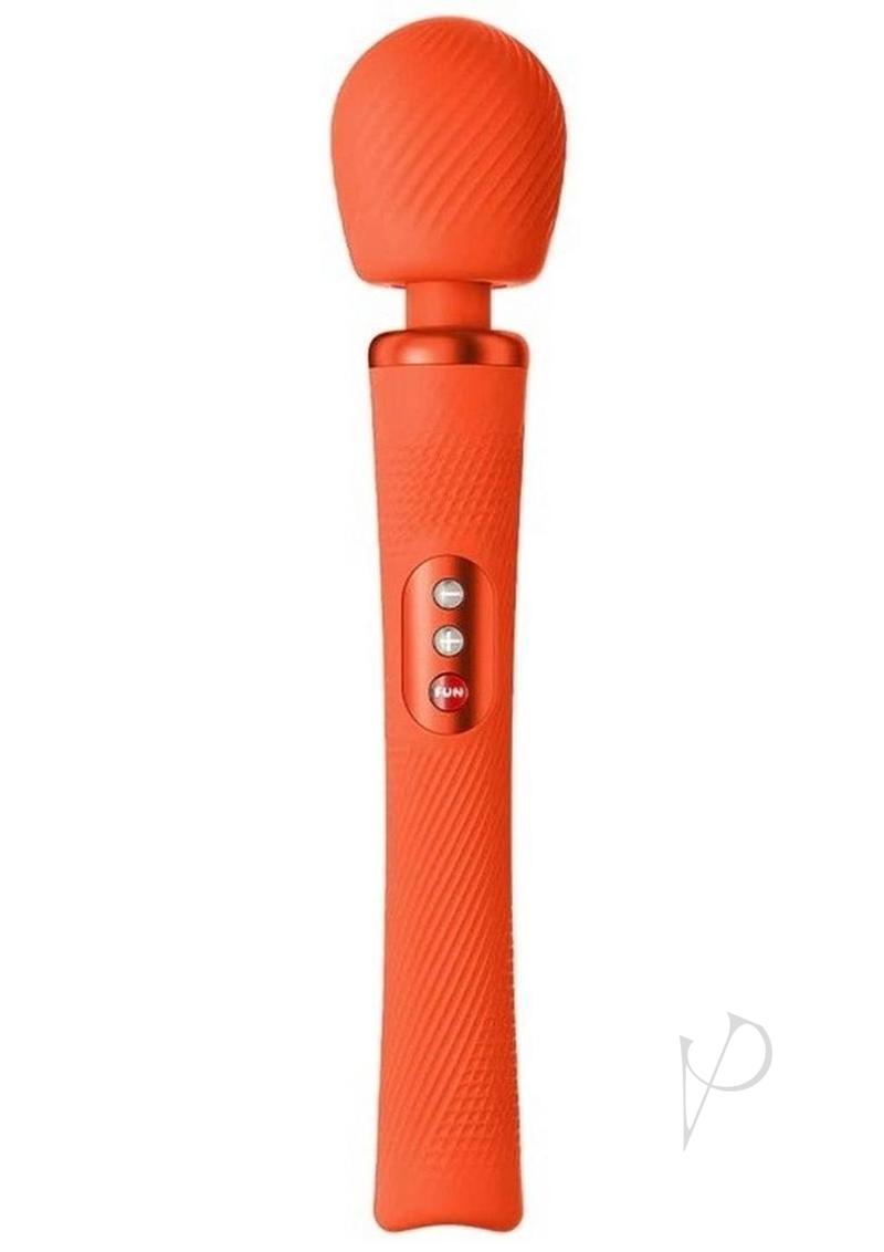 Vim Massager Silicone Body Wand - Sunrise Orange