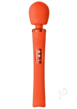 Vim Massager Silicone Body Wand - Sunrise Orange