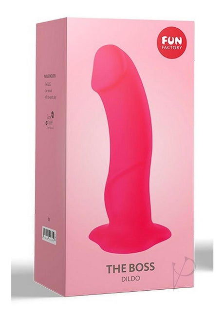 Boss Silicone Dildo - Pink