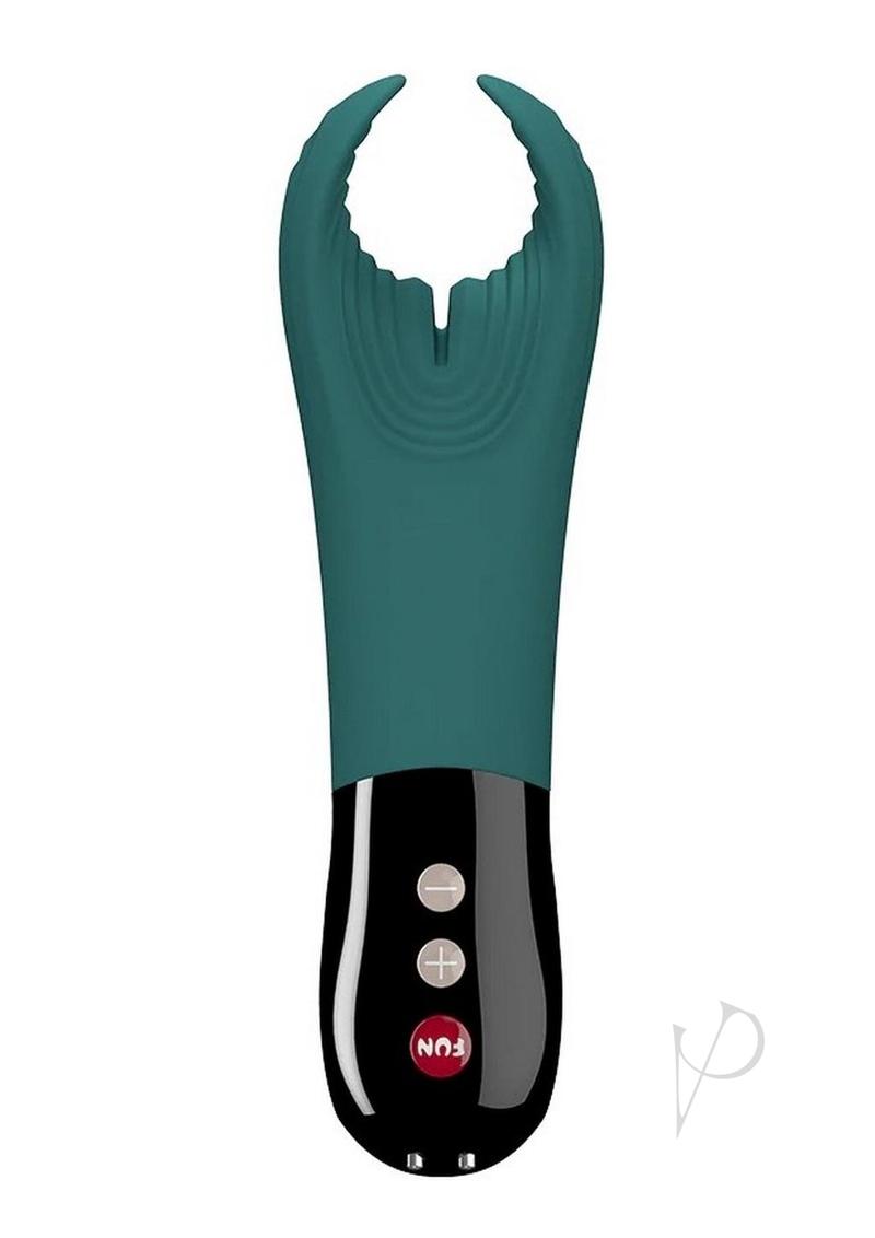 Manta Silicone Vibrating Penis Toy - Deep Sea Blue