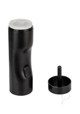 Bionic Thrusting Rechargeable Vagina Masturbator - Black