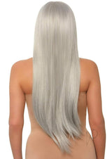 Leg Avenue Long Straight 33 Center Part Wig - OS - Grey