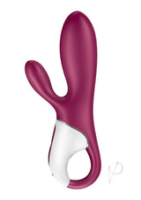 Satisfyer Hot Bunny Warming Rabbit Vibrator - Magenta