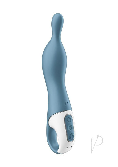 Satisfyer A-Mazing 1 Silicone Vibrating Stimulator - Blue