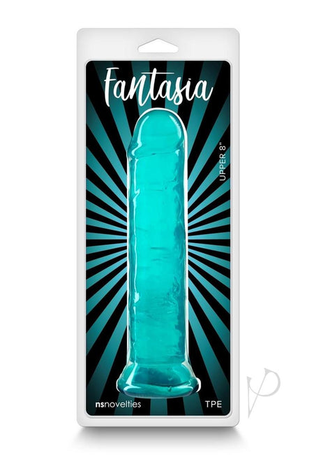 Fantasia Upper Dildo 8in - Teal