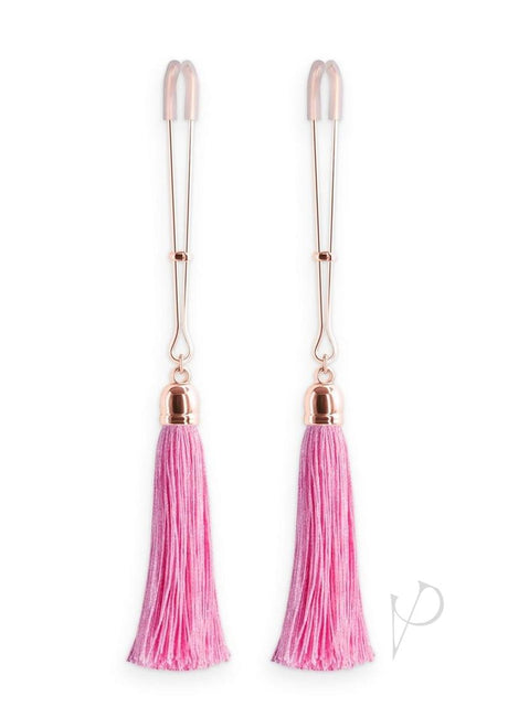 Bound Nipple Clamps T1 - Rose Gold/Pink