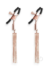 Bound Nipple Clamps D2 - Rose Gold