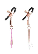 Bound Nipple Clamps D3 - Rose Gold