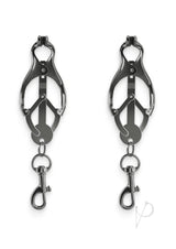 Bound Nipple Clamps C3 - Gunmetal Gray