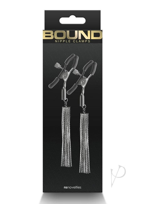 Bound Nipple Clamps D2 - Gunmetal Gray