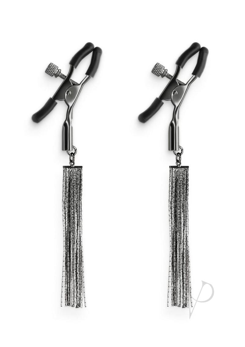 Bound Nipple Clamps D2 - Gunmetal Gray