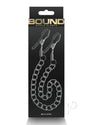 Bound Nipple Clamps DC2 - Gunmetal Gray