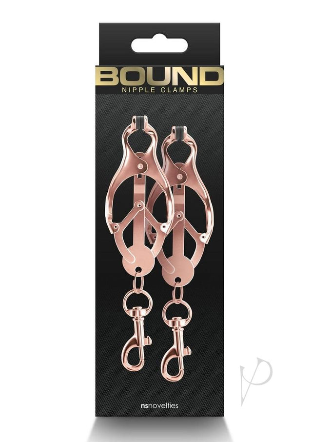 Bound Nipple Clamps C3 - Rose Gold