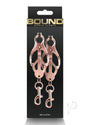 Bound Nipple Clamps C3 - Rose Gold