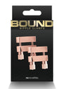 Bound Nipple Clamps V1 - Rose Gold