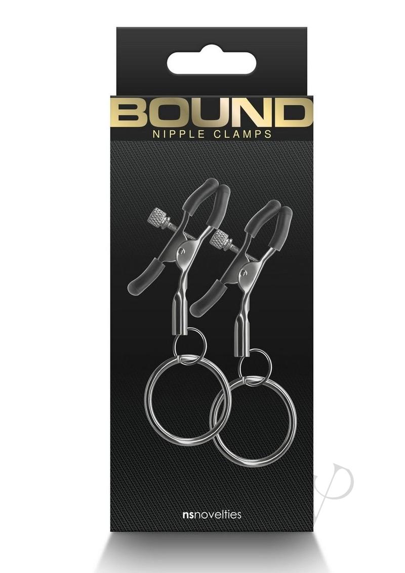 Bound Nipple Clamps C2 - Gunmetal Gray