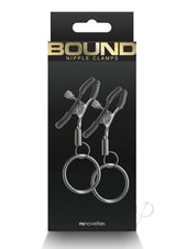 Bound Nipple Clamps C2 - Gunmetal Gray