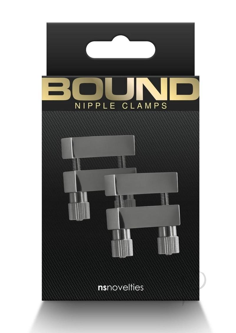 Bound Nipple Clamps V1 - Gunmetal Gray