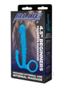 Blue Line Beginners Prostate Massager 4.5in - Blue