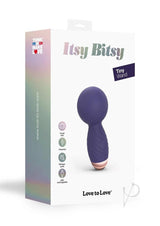 Itsy Bitsy Rechargeable Silicone Bullet - Midnight Indigo