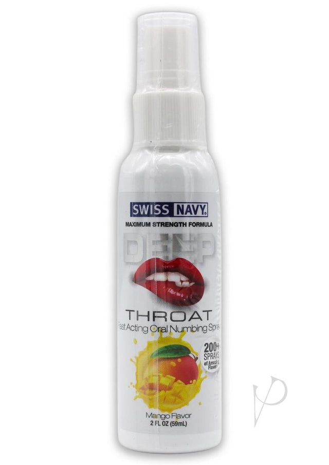 Swiss Navy Deep Throat Spray - Mango