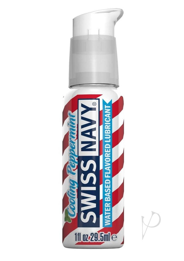 Swiss Navy Cooling Flavored Lubricant 1oz/30ml - Peppermint